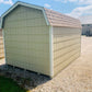 10x14 Special Buy Gambrel 6' Sidewalls -Barn with 18" Lap Siding - PAINT
