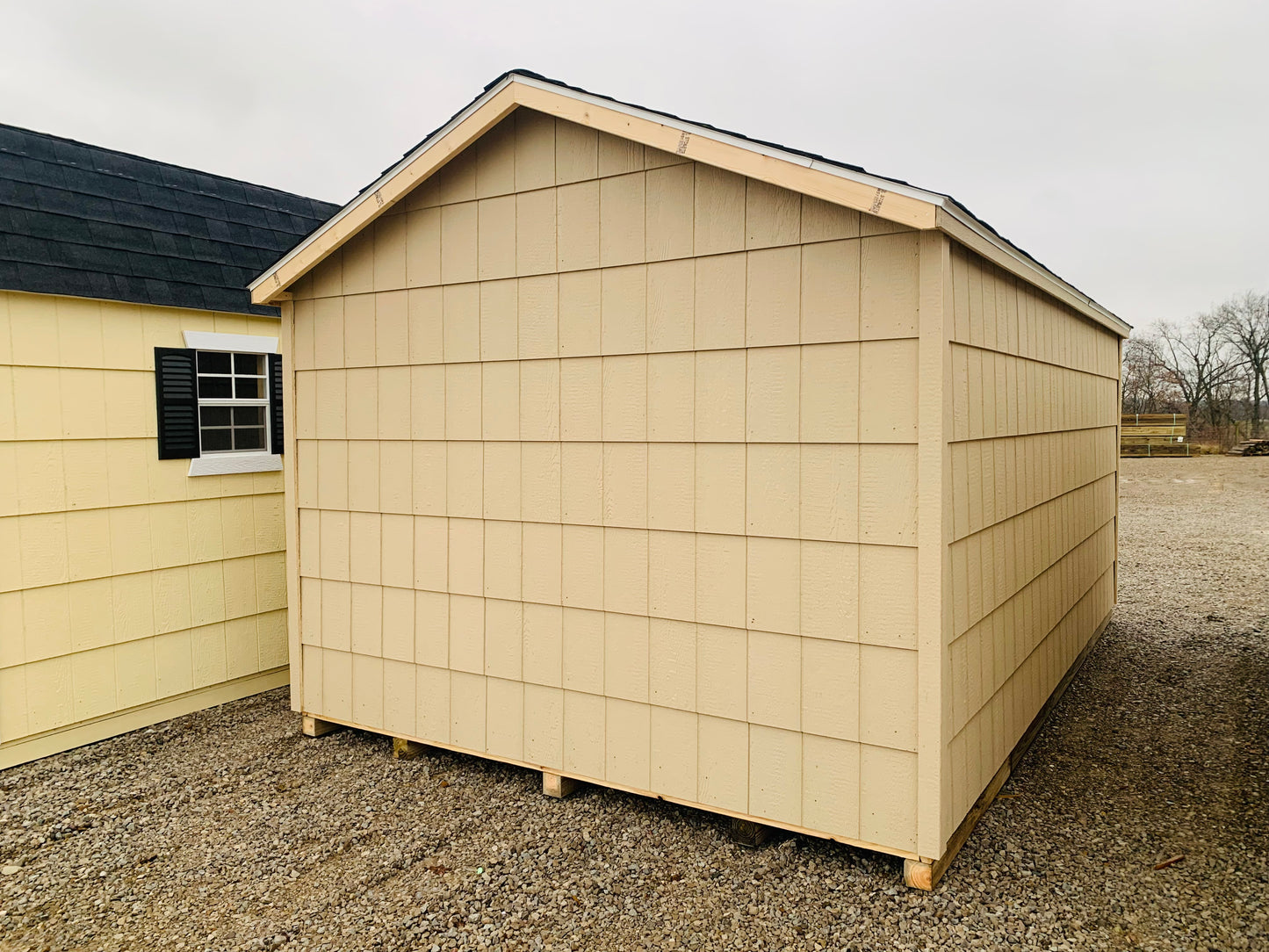 10x16 Special Buy Gable Shed with 18" Lap Siding