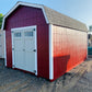 10x16 Special Buy Gambrel Barn with 18" Lap Siding & 6' sidewalls - w/PAINT
