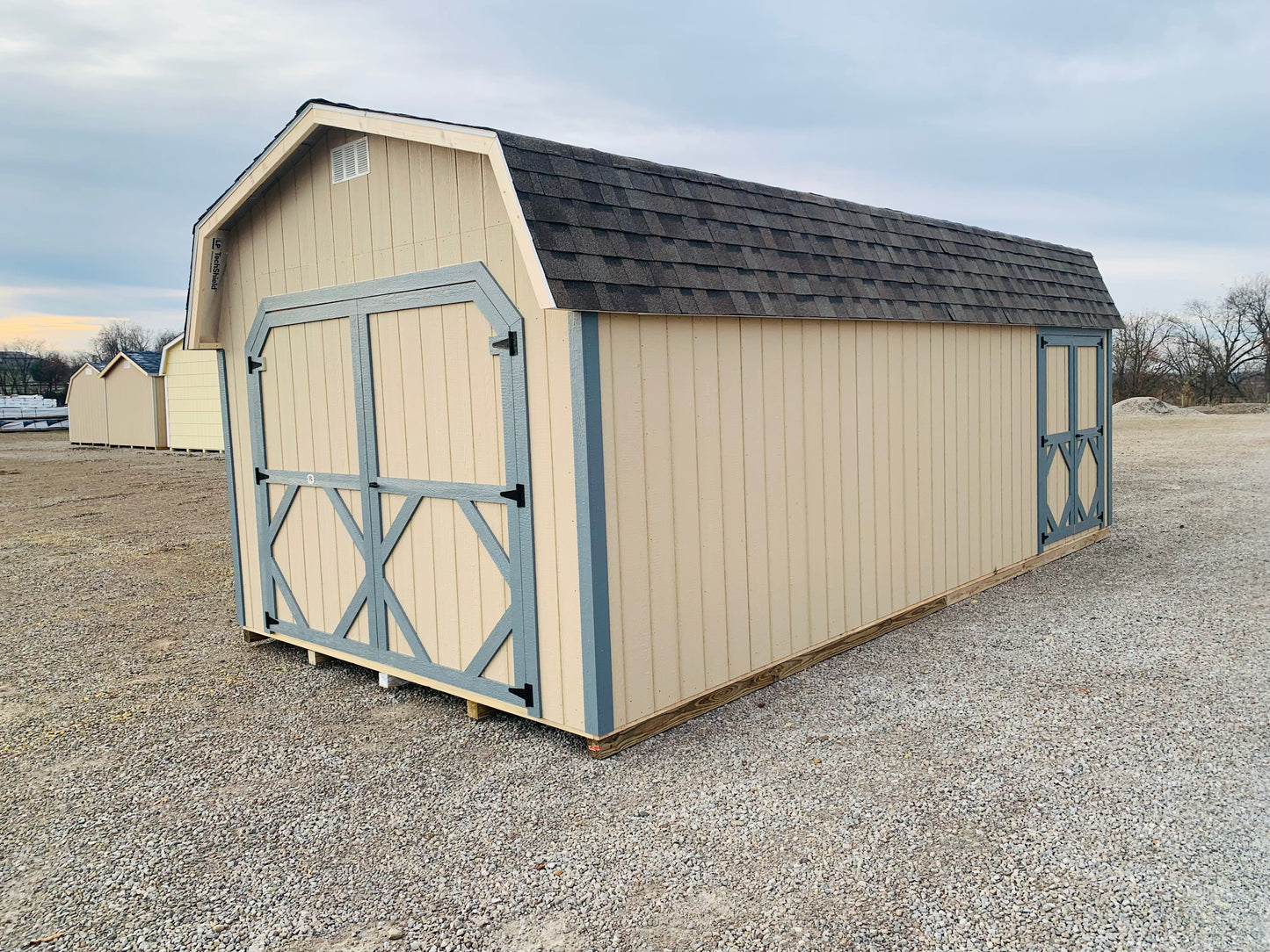 12x24 Special Buy Lofted Garage/Barn with 6' sidewalls