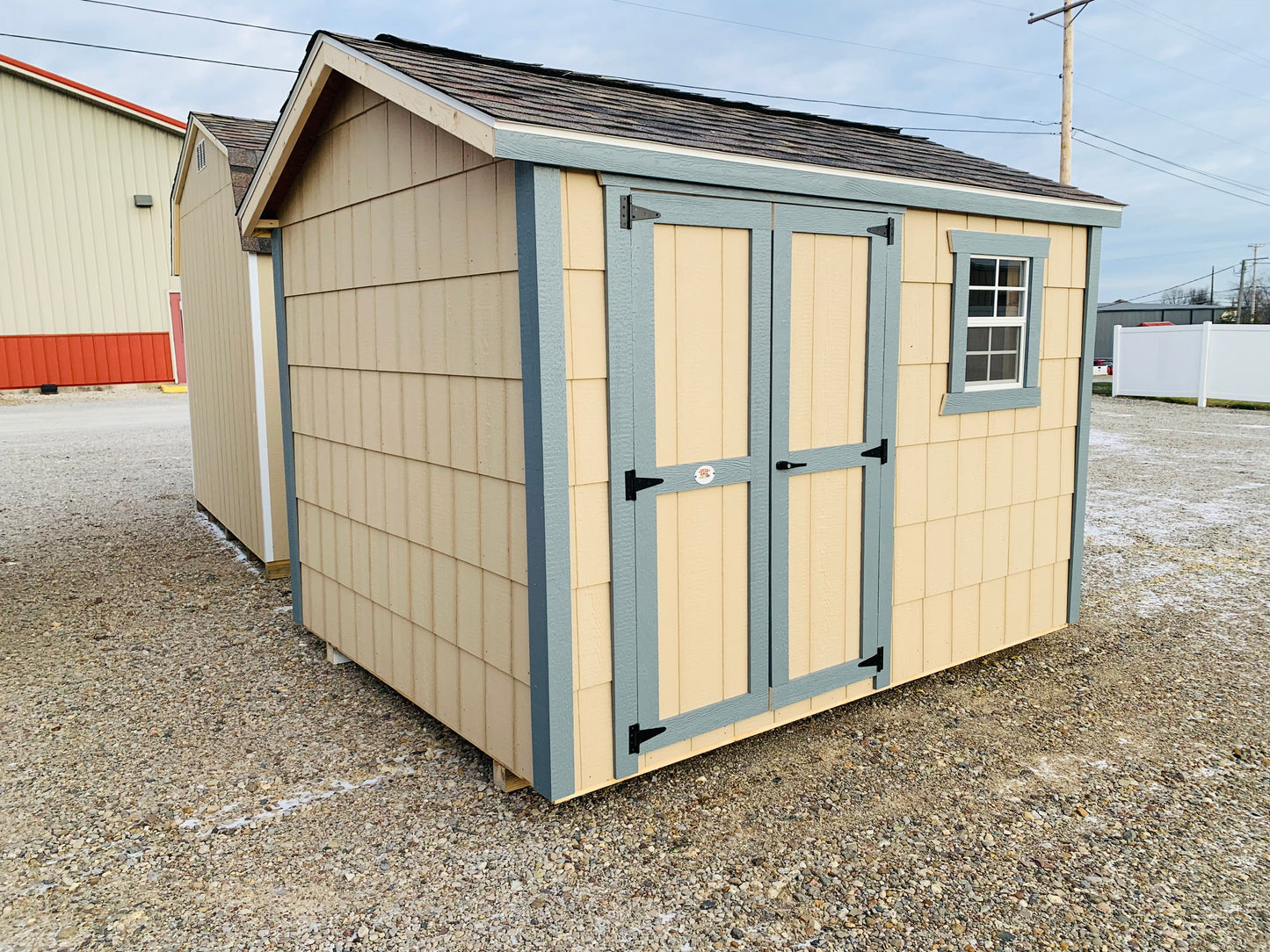 8x10 Special Buy Workshop Shed with 18" Lap Siding