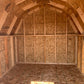 8x10 Special Buy Gambrel 4' Sidewalls Barn with 18" Lap Siding