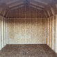 10x12 Special Buy Gambrel 6' Sidewalls Barn with 18" Lap Siding