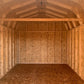 10x14 Special Buy Gambrel 6' Sidewalls Barn with 18" Lap Siding