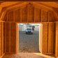 10x14 Special Buy Gambrel 6' Sidewalls Barn with 18" Lap Siding