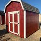 8x10 Special Buy Gambrel 6' Sidewalls Barn with 18" Lap Siding - PAINT