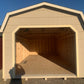 12x24 Special Buy Lofted Garage with 6' sidewalls and 18" Lap Siding